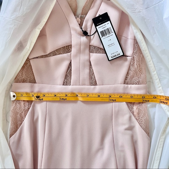 BCBGMAXAZRIA Cristy Sleeveless Lace-Insert Gown - Picture 7 of 9